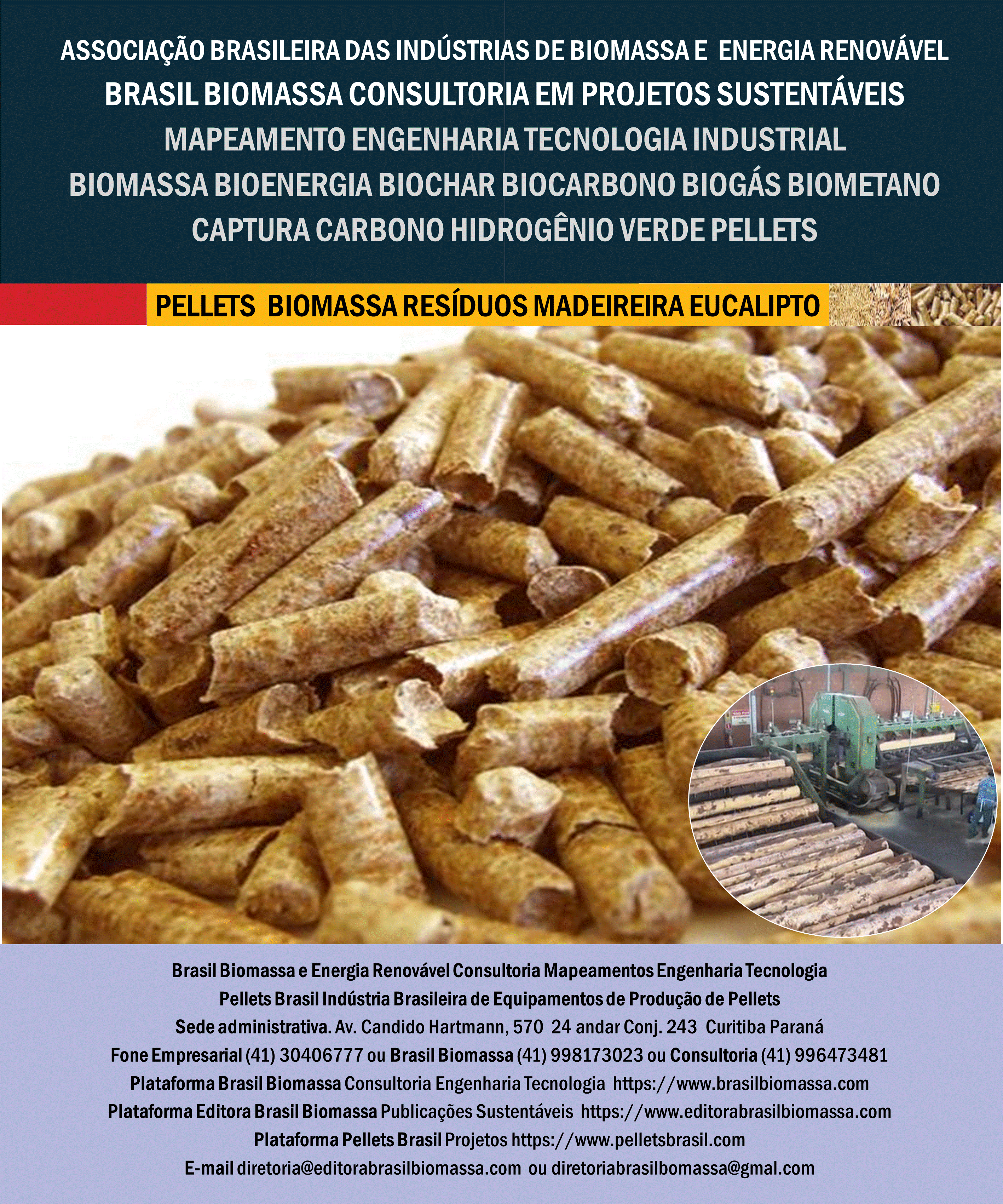 Brasil Biomassa Pellets Madeira Resíduos Industria Madeireira.gif