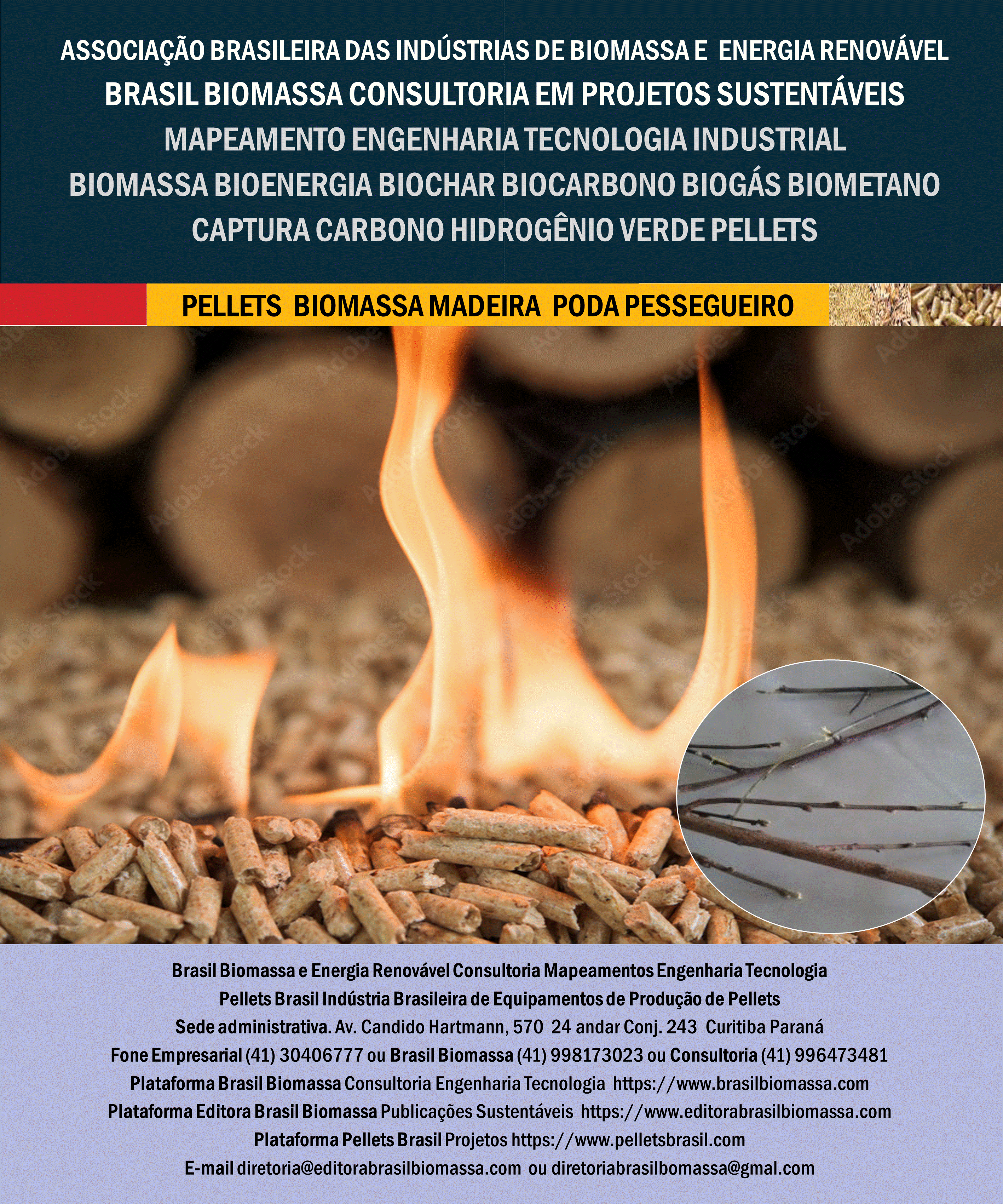 Brasil Biomassa Pellets Madeira Poda Pessegueiro.gif