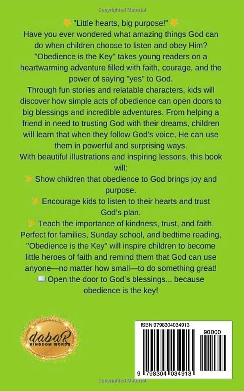 Thumbnail: Obedience is the Key - Children Edition 