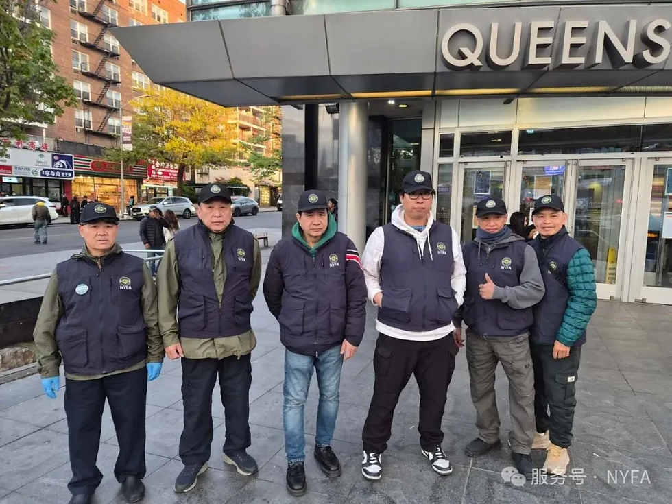 （參與此次志願巡邏任務的有指揮官Wong先生及全體隊員）