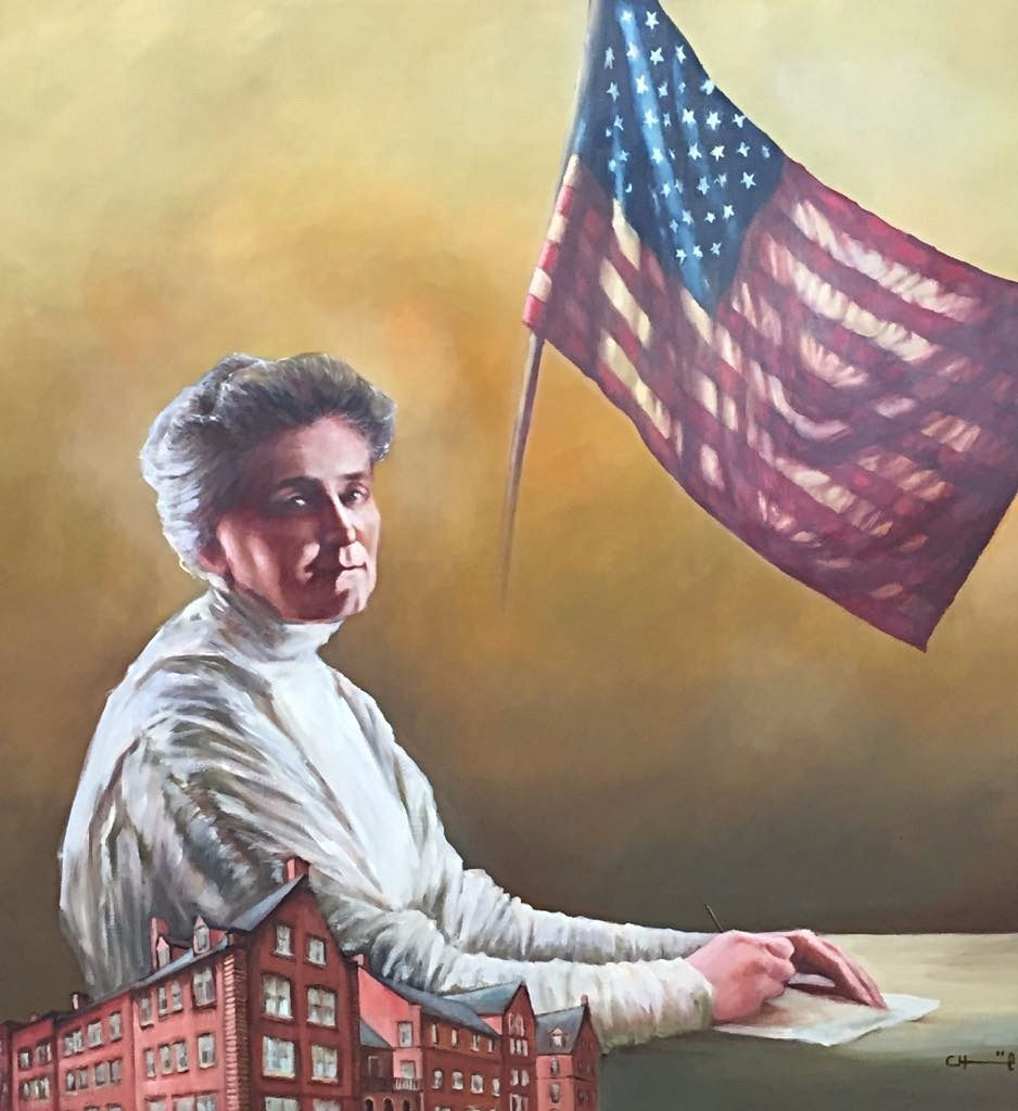 Jane Addams 4' x 4'