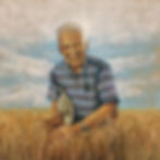 Norman Borlaug - Pastel