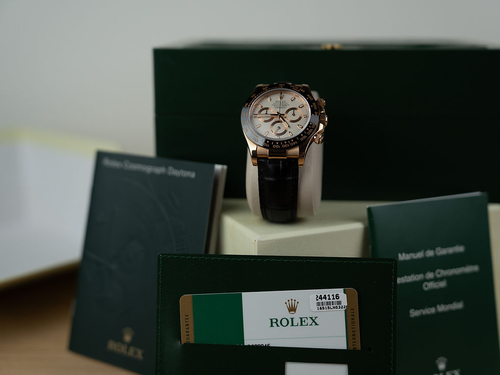 Thumbnail: Rolex Daytona I 18K rose gold I ivory dial
