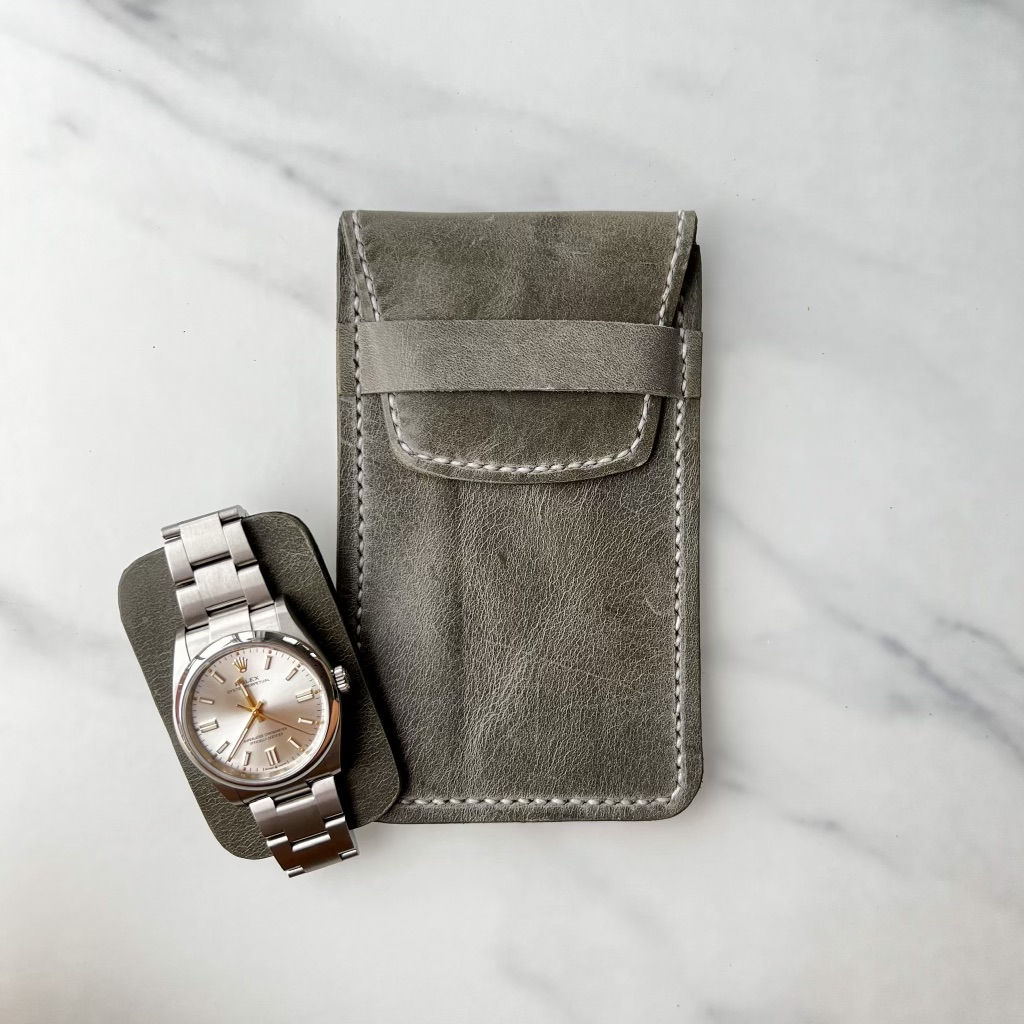 Leather Watch Pouch