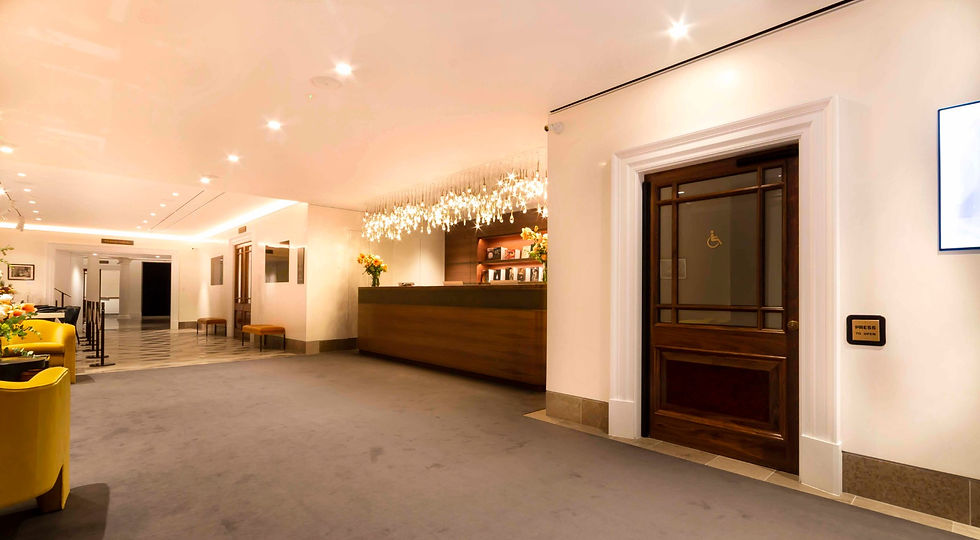 Auction House Reception Area