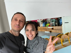 Avec Nathalie Deguigné