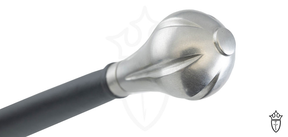 Thumbnail: Kingston Arms Great Sword Heat Treated Spring Steel Live Blade Pommel