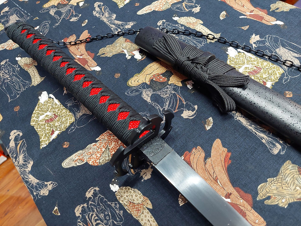Thumbnail: BLEACH Ichigo Kurosaki 2nd Bankai Japanese Anime Katana Sword