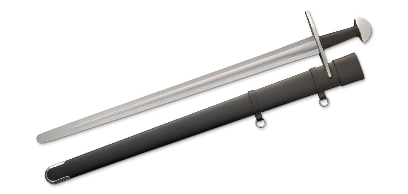 Tinker Norman Sword 5160 Marquenched Spring Steel Blunt Blade