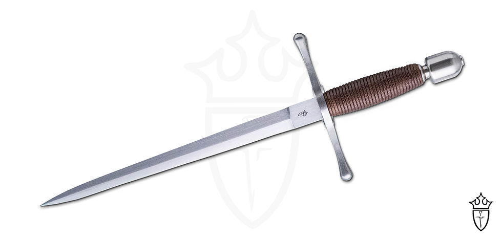 sm36240 Renaissance Main Gauche Left Hand Parrying Dagger Rapier Companion Knife Overall Out of Sheath