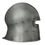 Thumbnail: Medieval T Face Barbute Helmet Heavy Duty Steel Side View