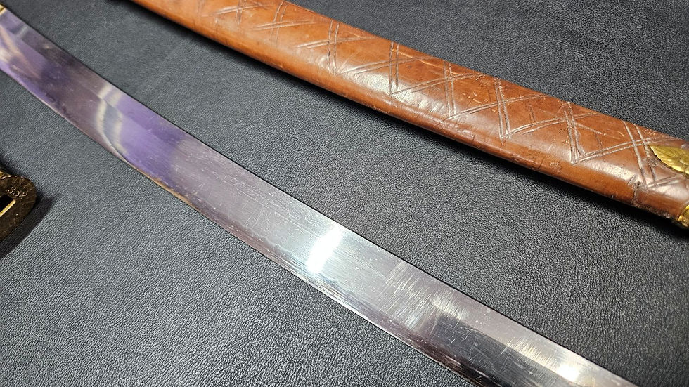 Antique Type 97 Japanese Naval Officer's Katana Sword WWII Kaigunto