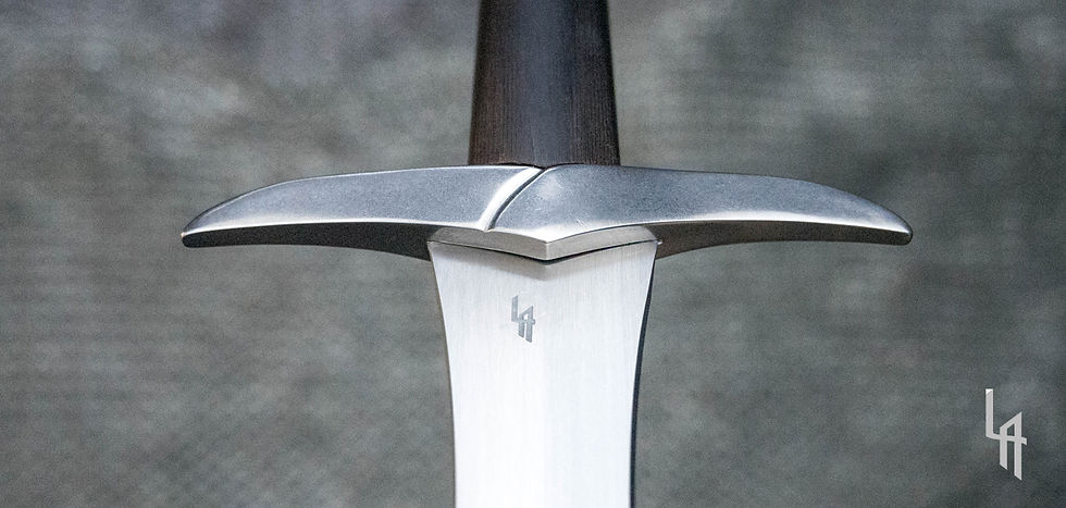 Thumbnail: sl0911 Legacy Arms Halfling Short Sword 5160 Carbon Steel Live Blade Cross Guard