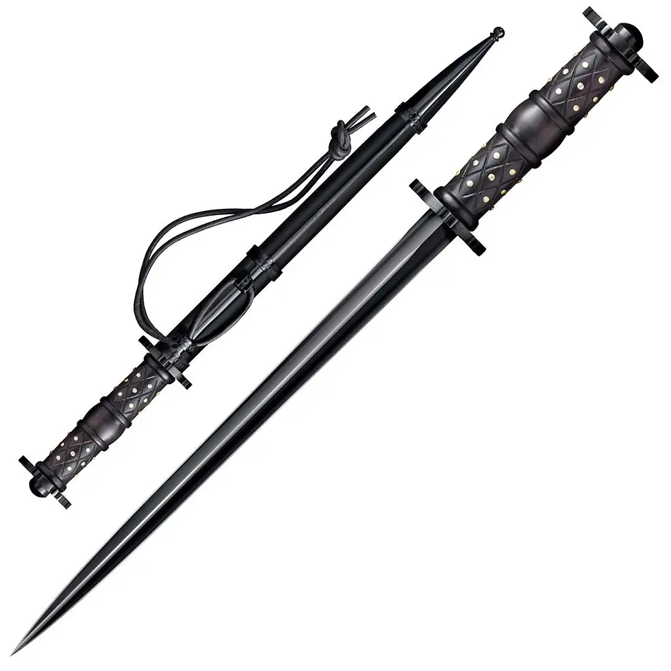 CS88HRDL Cold Steel Rondel Knife Dagger Carbon Steel Live Blade Overall View