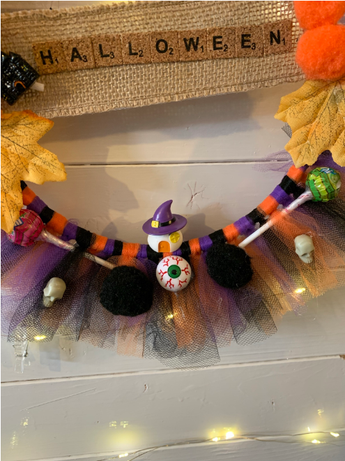 Thumbnail: BANNER HALLOWEEN WREATH