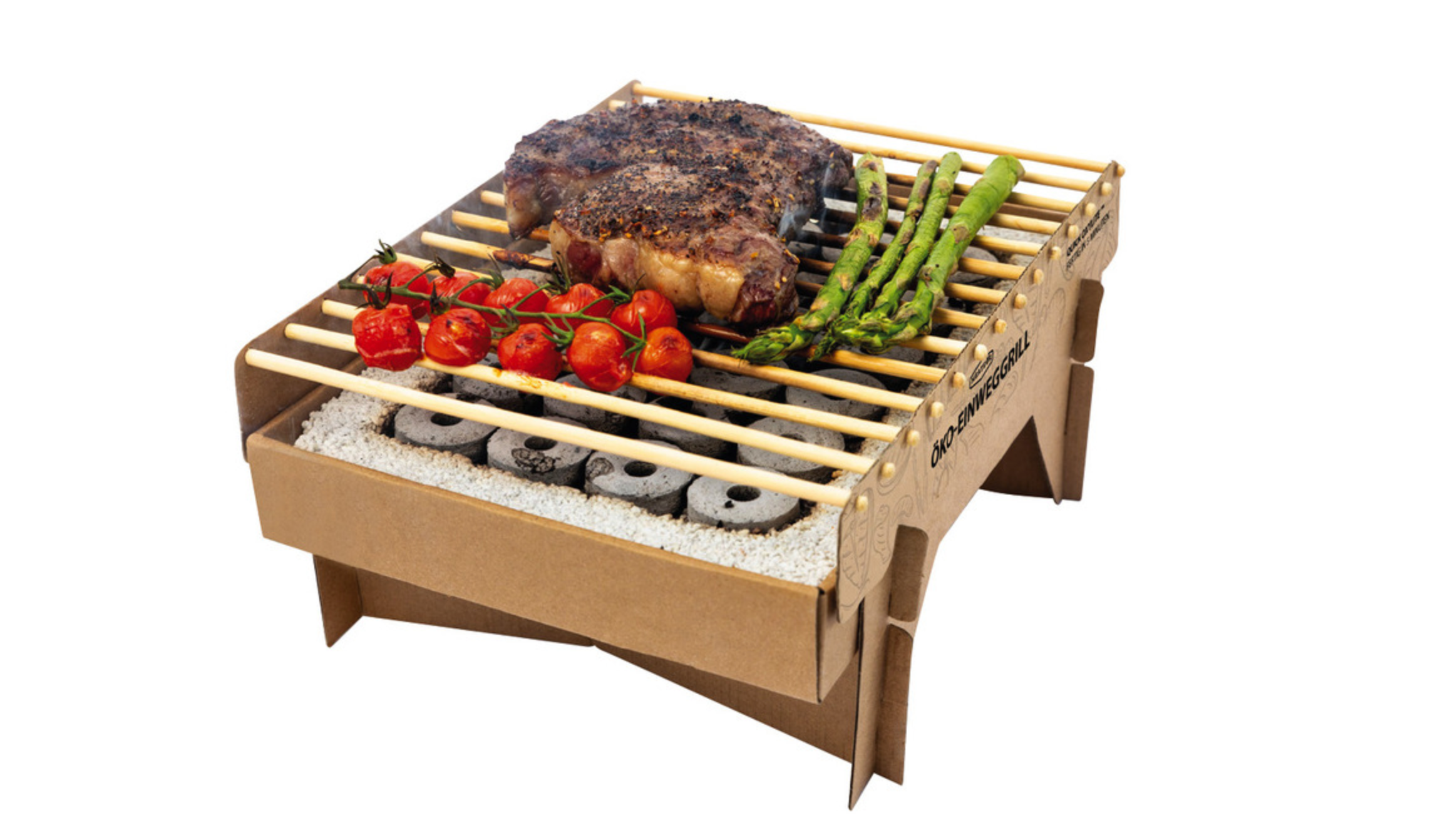 CASUSGRILL - La parrilla desechable respetuosa con el medio ambiente