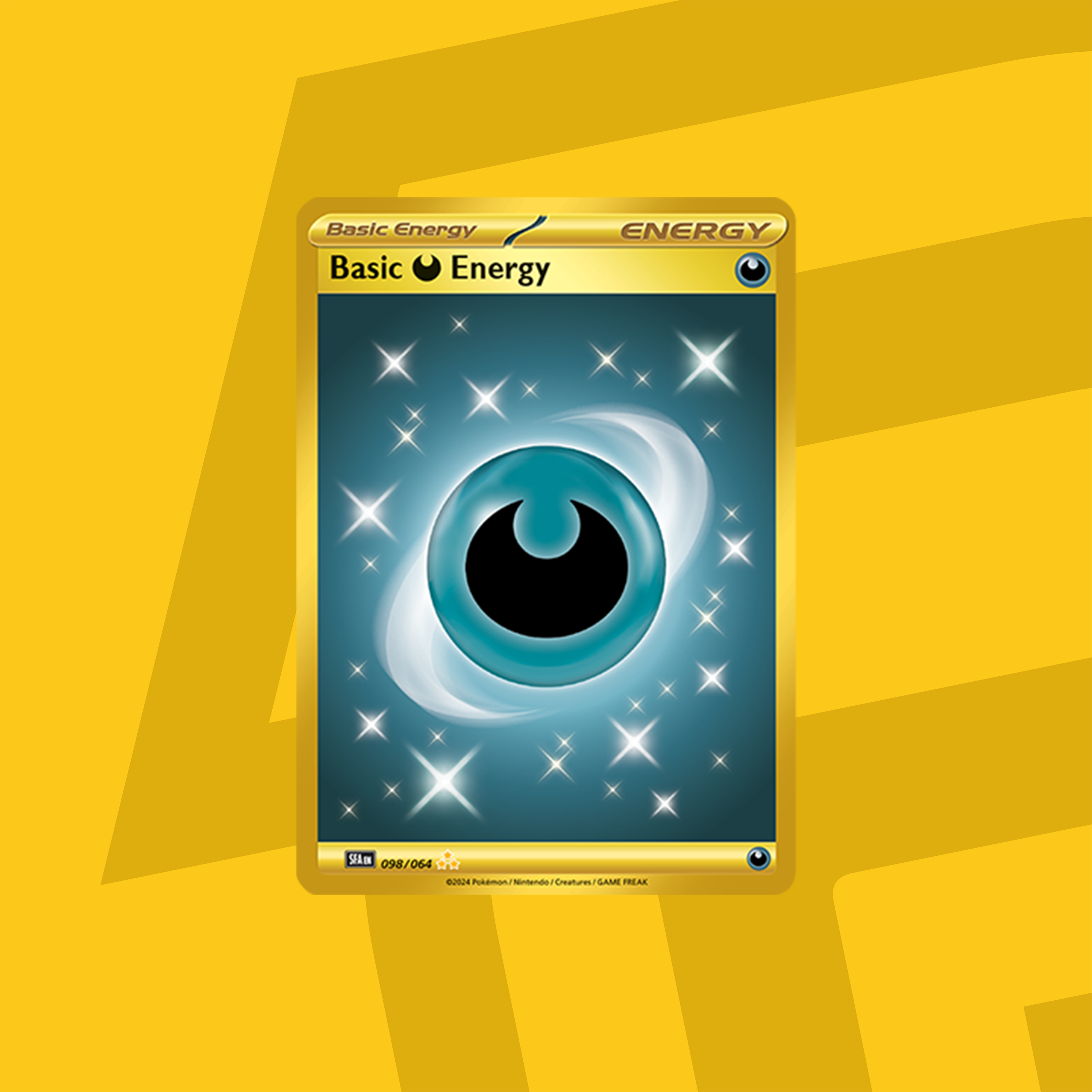 Pokemon TCG: Scarlet & Violet - Shrouded Fable - Basic Darkness Energy 098/064