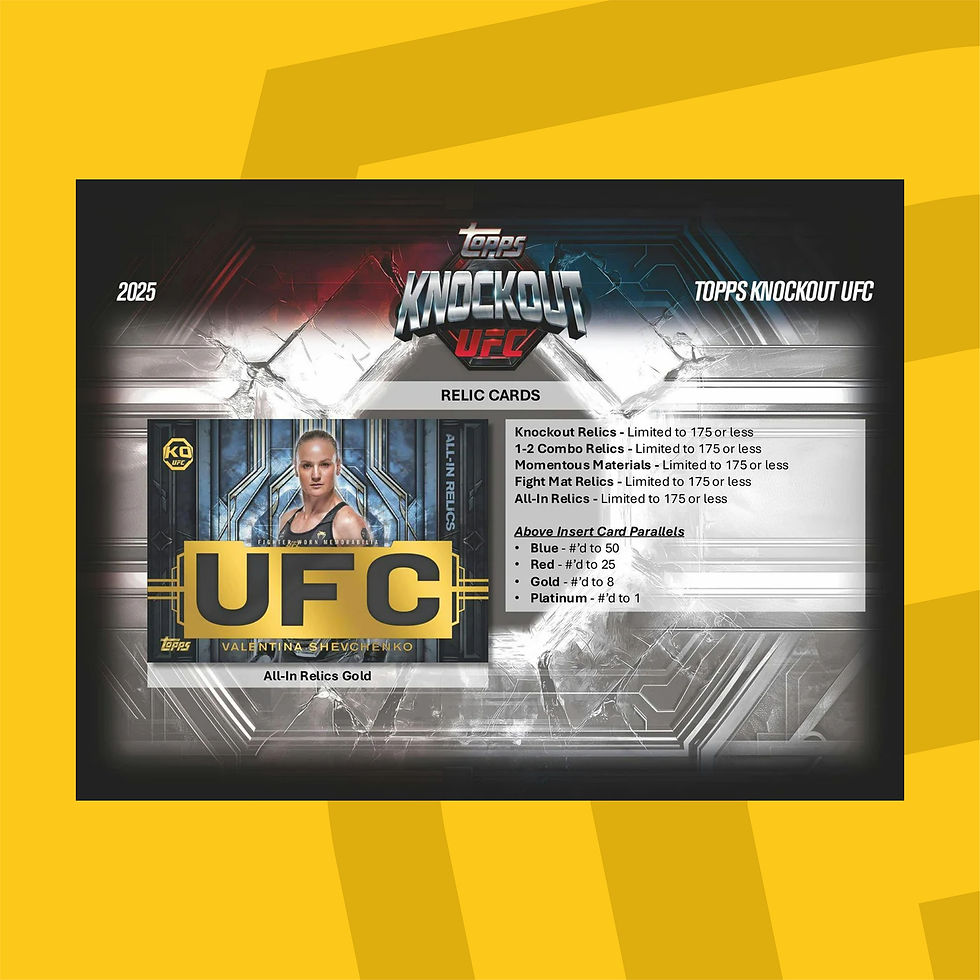 Thumbnail: Topps - 2025 UFC Knockout Hobby