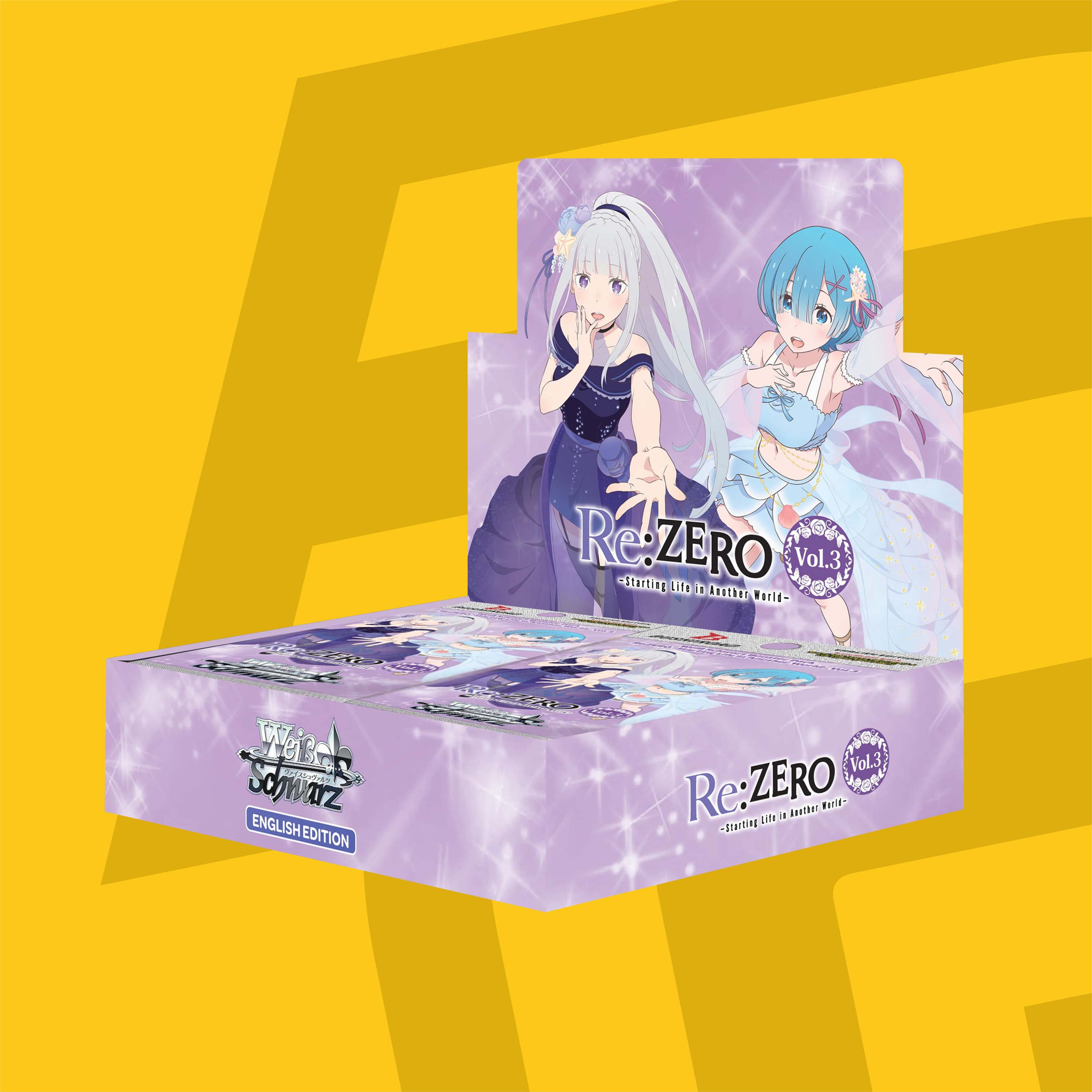 Weiss Schwarz - Re:ZERO - Starting Life in Another World Vol.3 (12 Count)