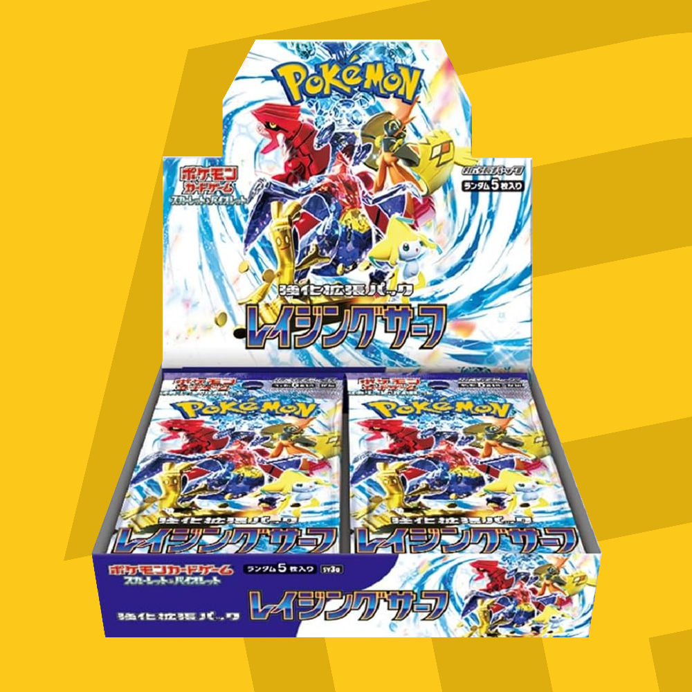Pokemon TCG: Raging Surf Japanese Booster Box SV3a