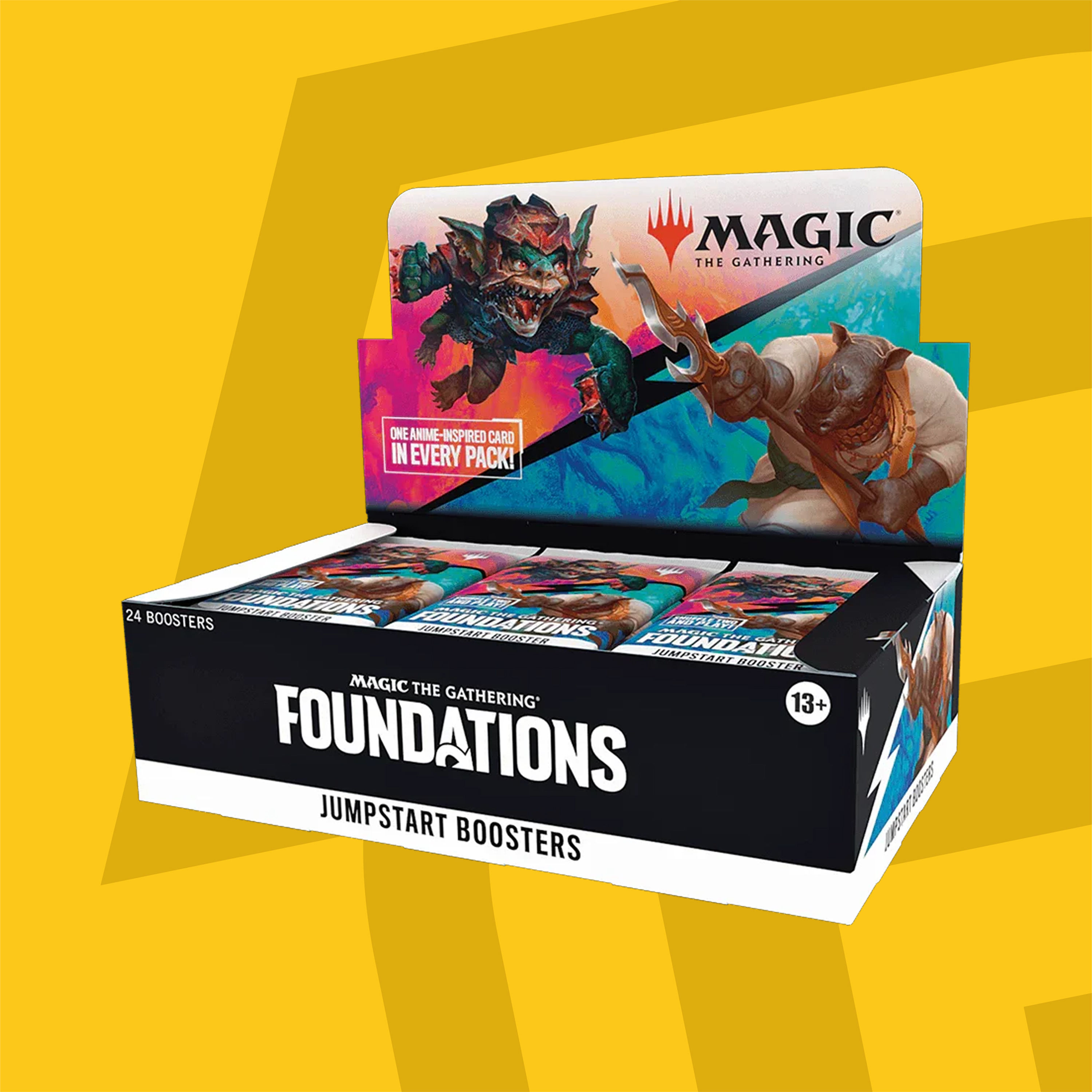 Magic: The Gathering - Foundations Jumpstart 2025 Booster Box (24 Packs) | Pack & Play Arena Magic: The Gathering - Foundations Jumpstart 2025 Booster Box (24 Packs) | Pack & Play Arena