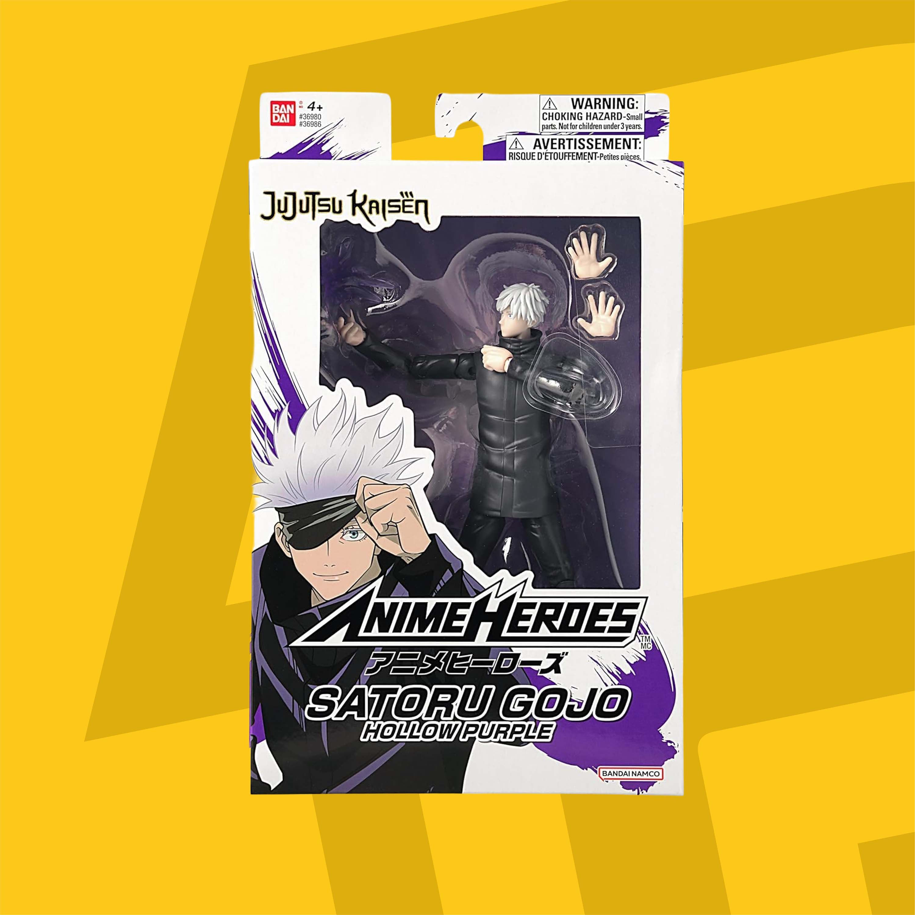 Anime Heroes Jujutsu Kaisen Gojo Hollow Purple Action Figure