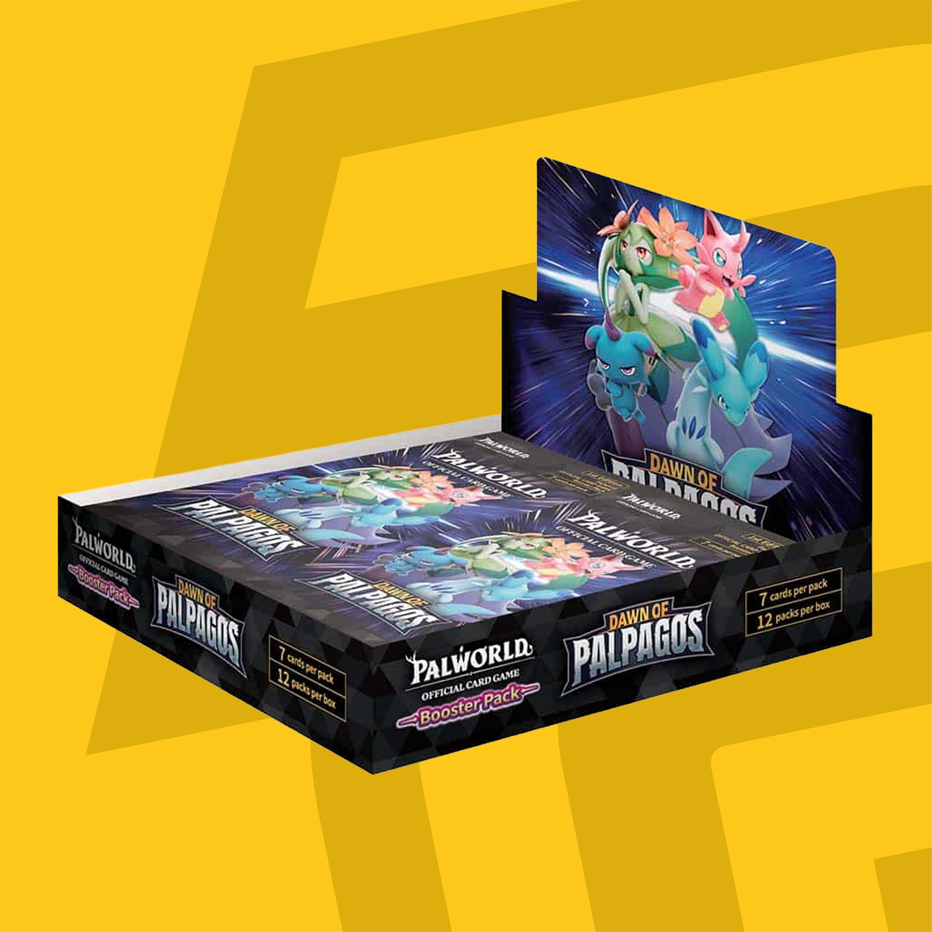 Palworld Dawn of Palpagos BP01 Booster Box — 12 Packs (English)