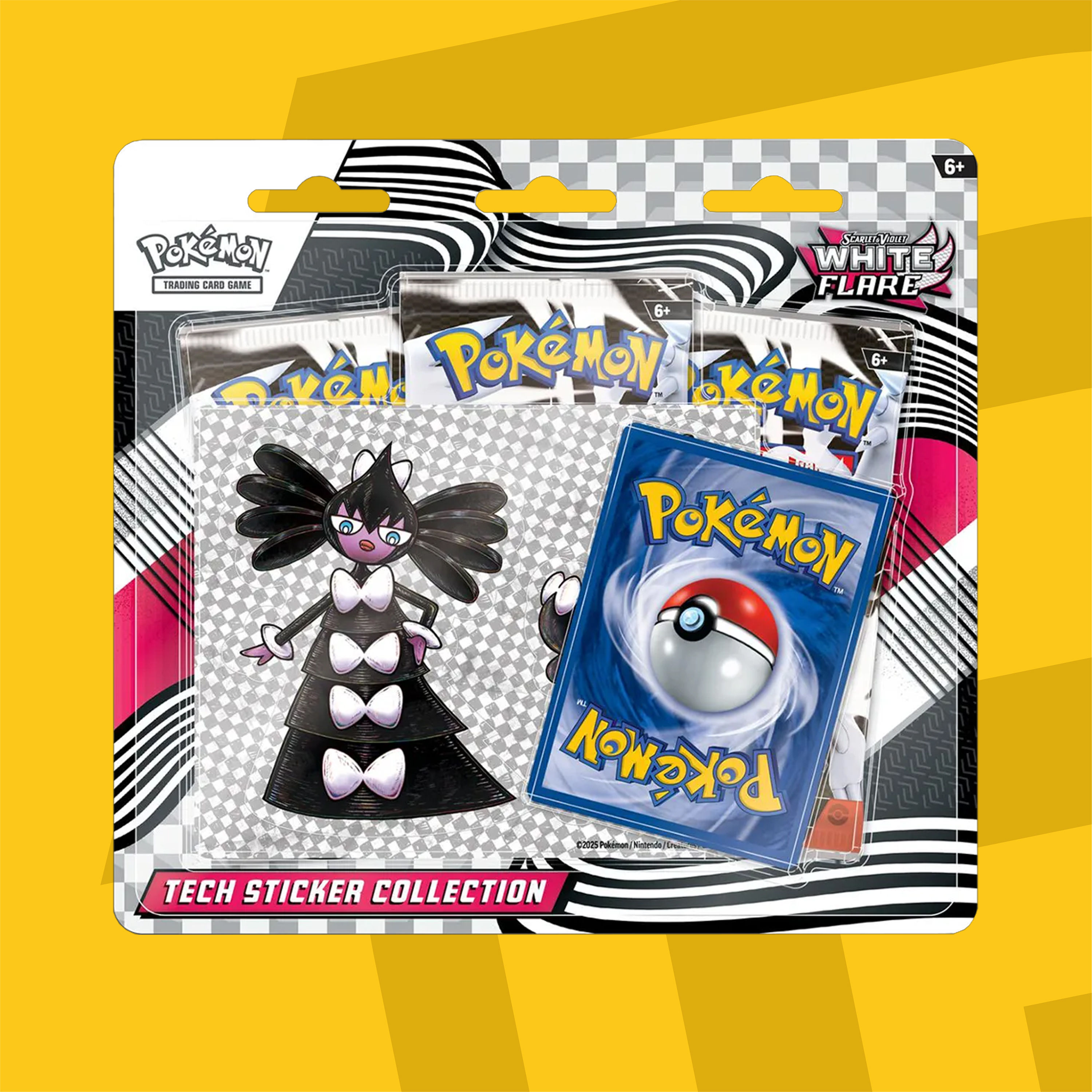 Pokemon Scarlet & Violet 10.5: White Flare Tech Sticker Collection