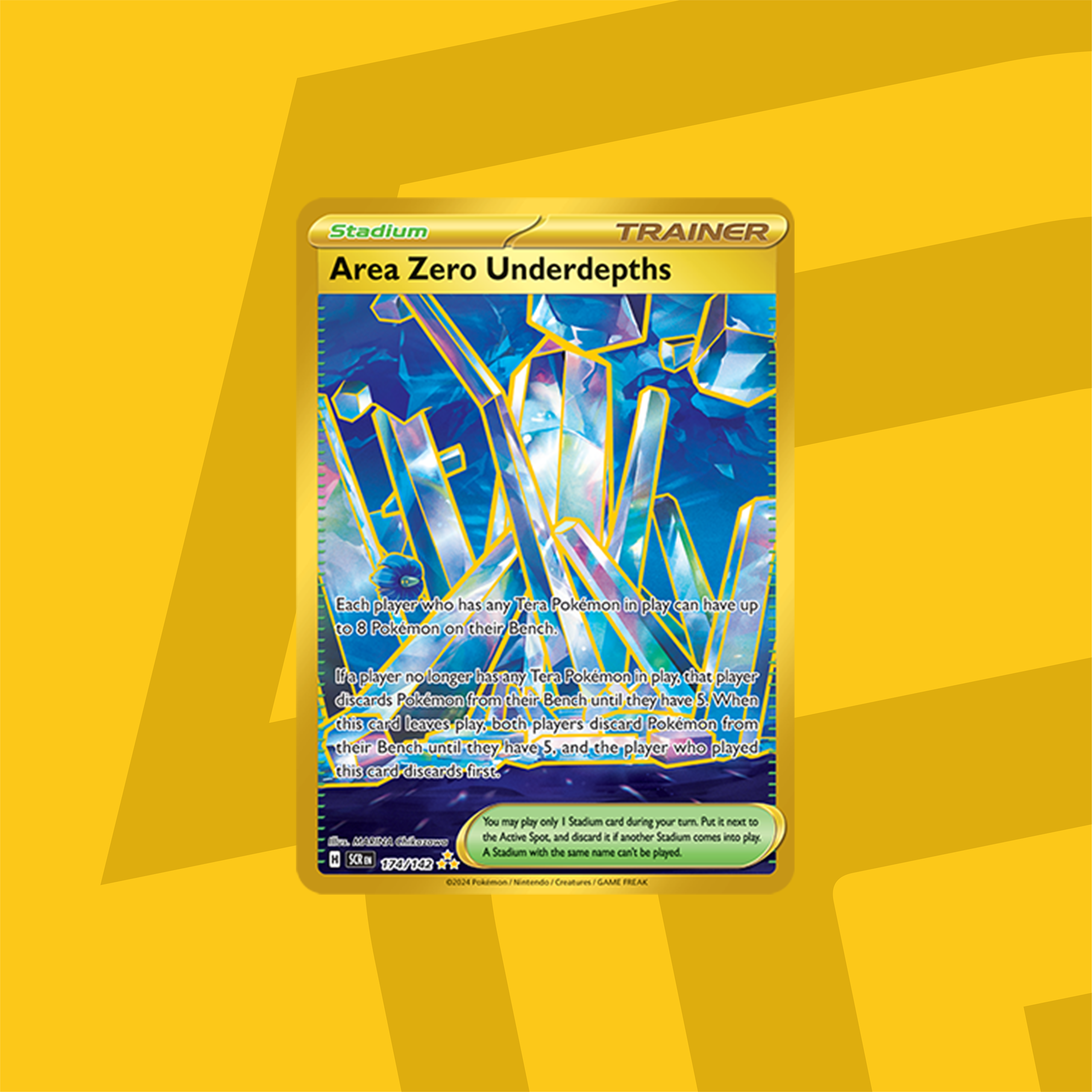 Pokemon TCG: Scarlet & Violet - Stellar Crown - Area Zero Underdepths 174/142
