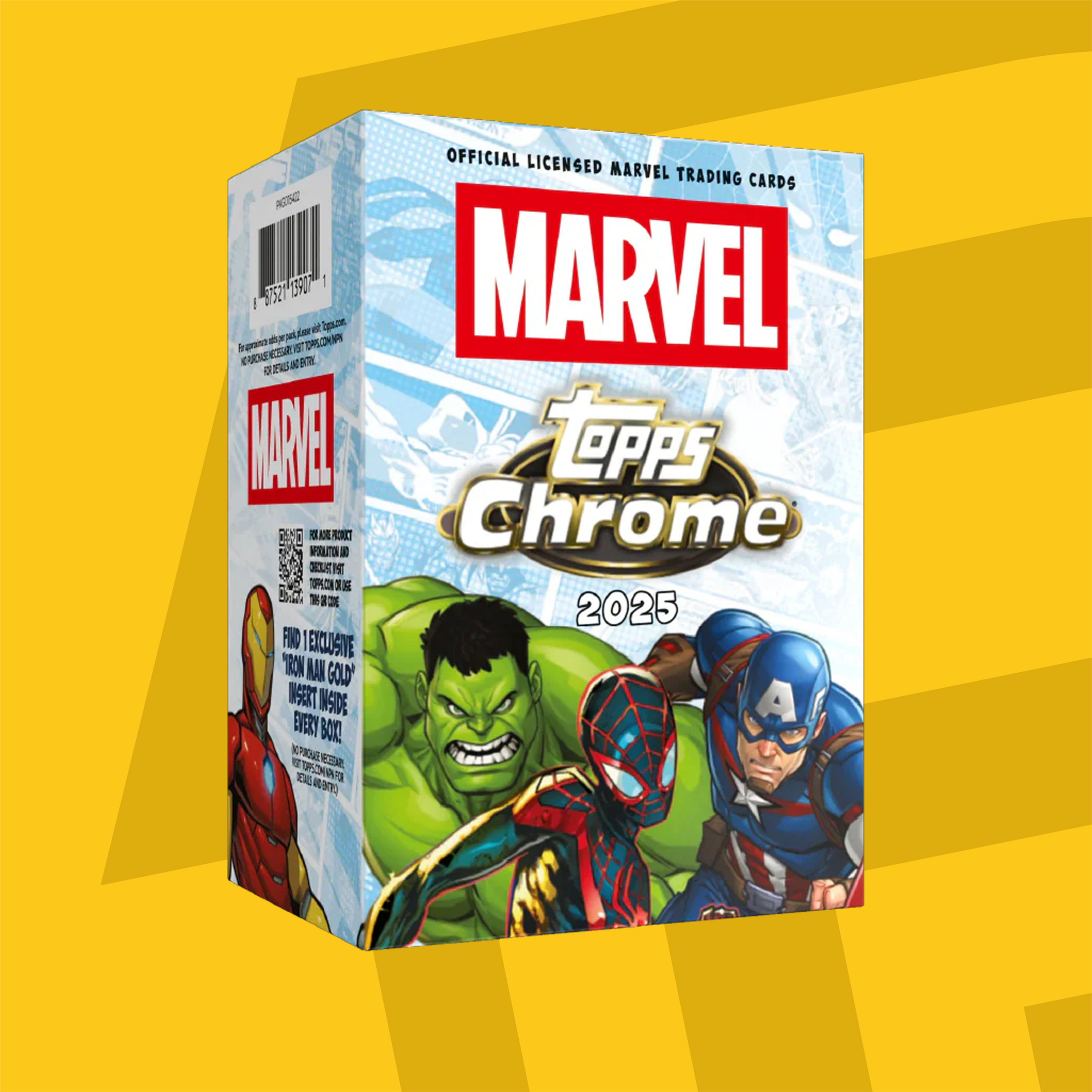Topps Marvel Comics Chrome Value Box