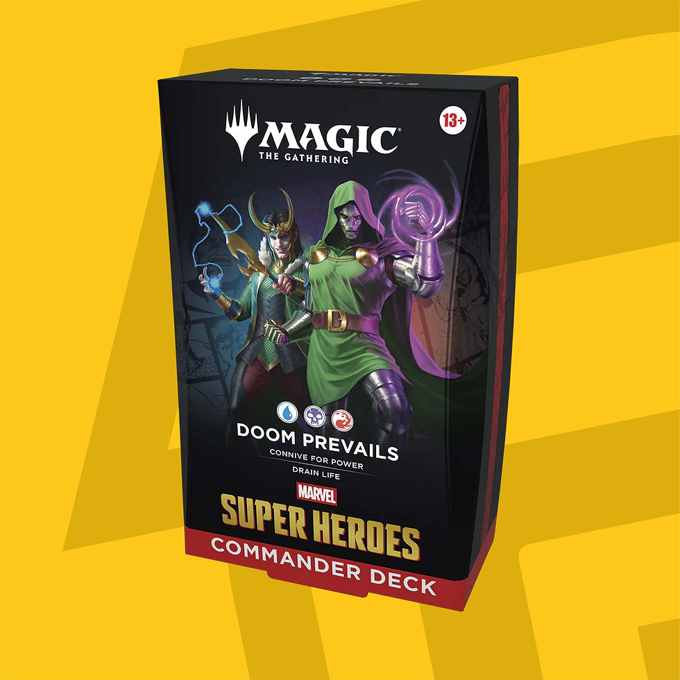 Thumbnail: Magic The Gathering - Marvel Super Heroes Commander Deck - Doom Prevails