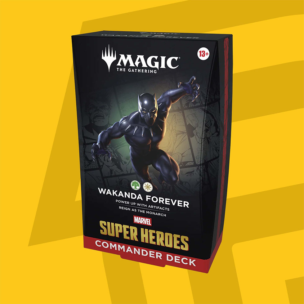 Thumbnail: Magic The Gathering - Marvel Super Heroes Commander Deck - Wakanda Forever