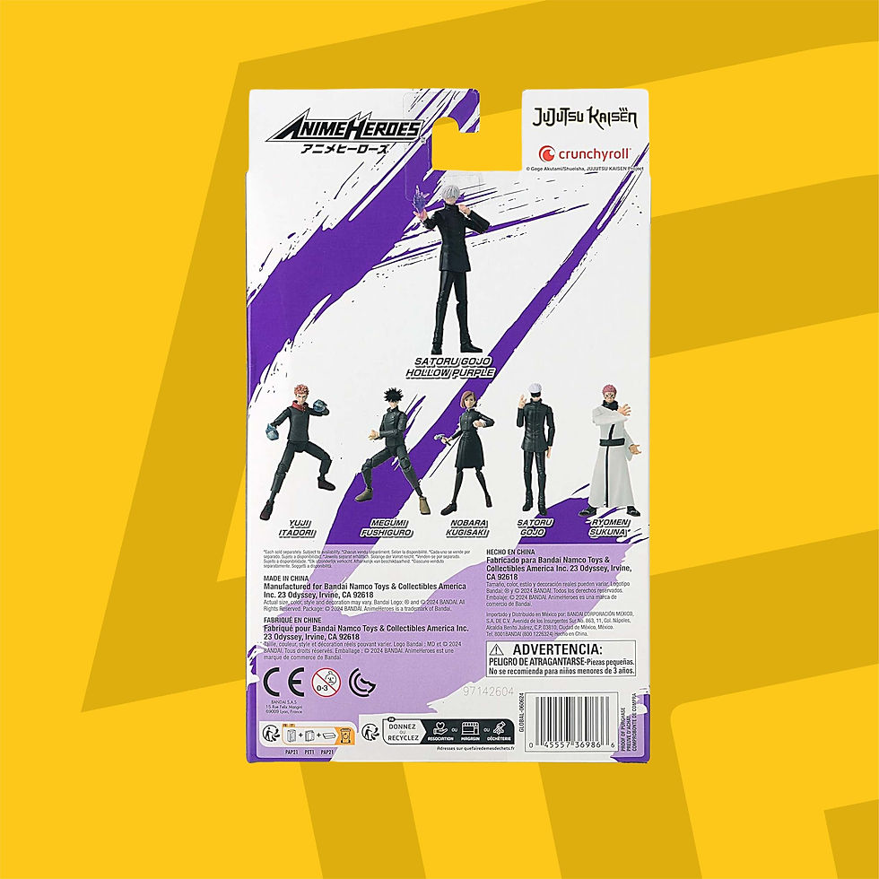 Thumbnail: Anime Heroes Jujutsu Kaisen Gojo Hollow Purple Action Figure