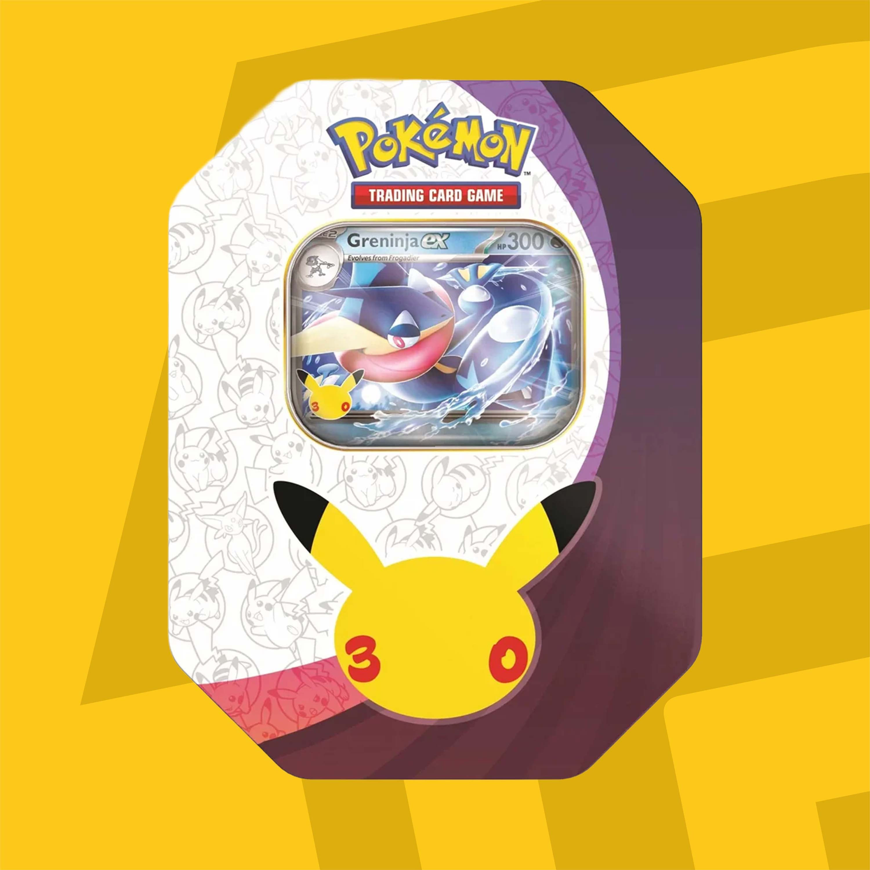 Pokemon 30th Celebration Greninja ex Tin