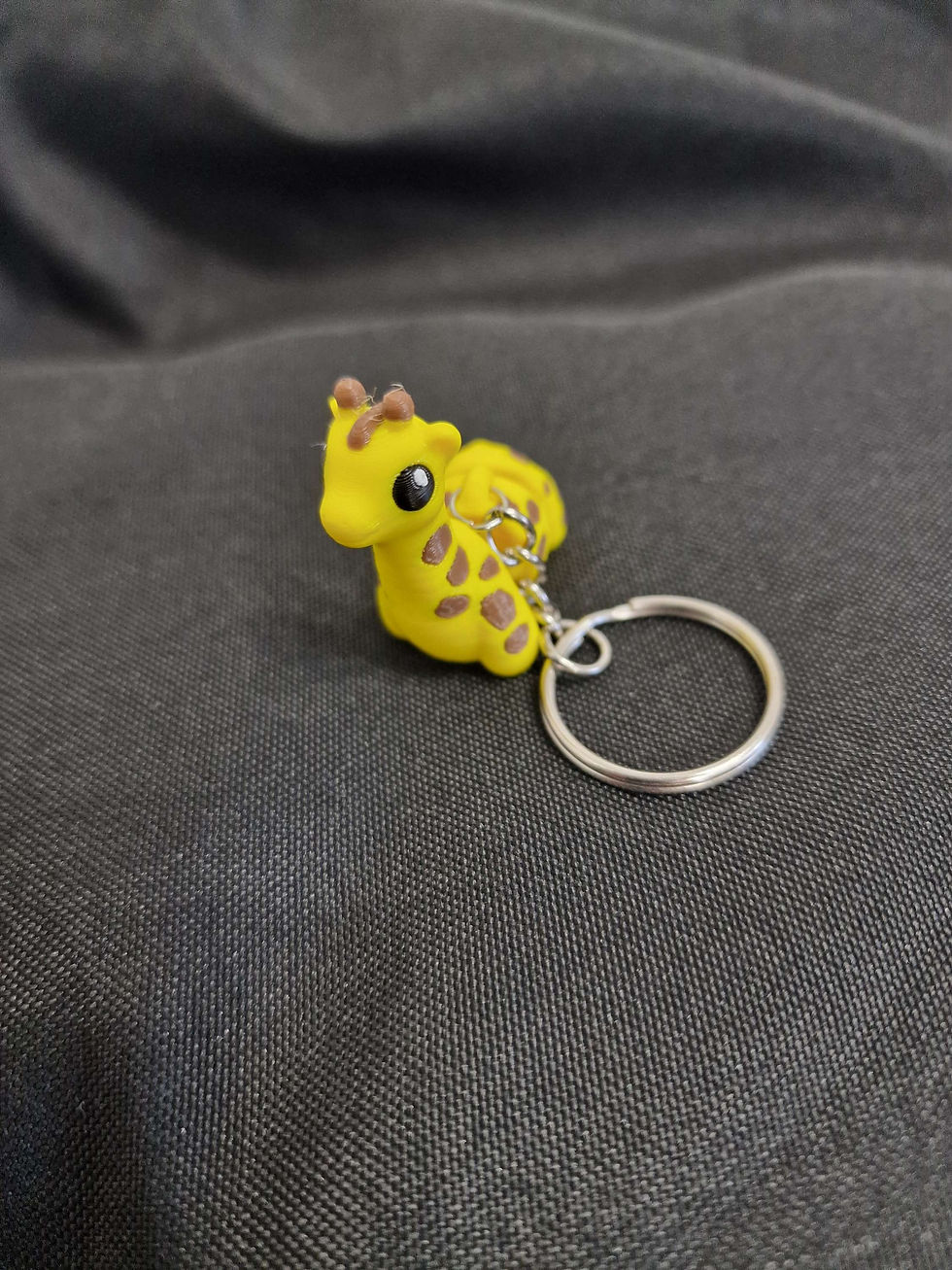 Thumbnail: Mini Giraffe Fidget Keyring