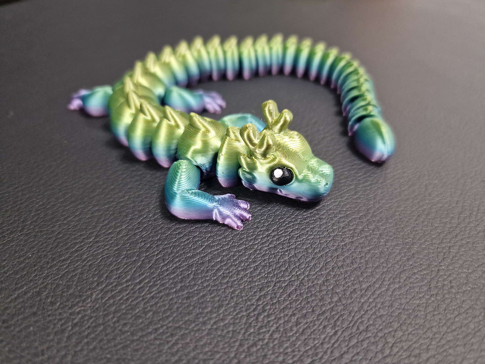 Thumbnail: Small Long Dragon Fidget Toy