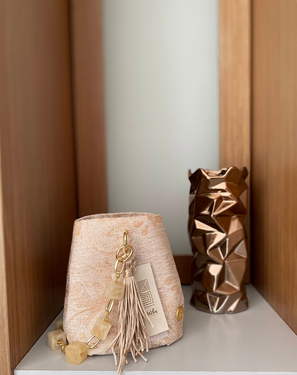 Mini Alicia Estampado Dorado