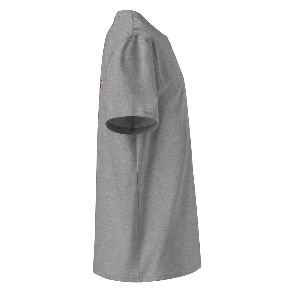 Thumbnail: Unisex organic ribbed neck t-shirt