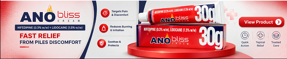 Anobliss Cream (Lidocaine/Nifedipine) for anal fissure treatment | theskymeds