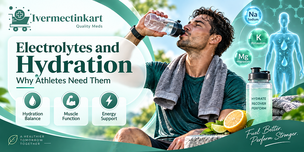 Electrolytes and hydration for athletes to support performance and recovery | Ivermectinkart