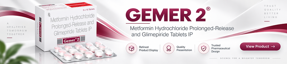 Buy Gemer Tablet PR (Glimepiride/Metformin) | Theskymeds