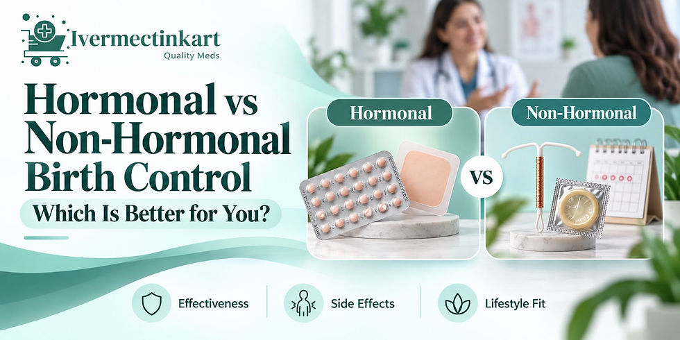 Hormonal vs Non-Hormonal Birth Control: Compare Options | Ivermectinkart