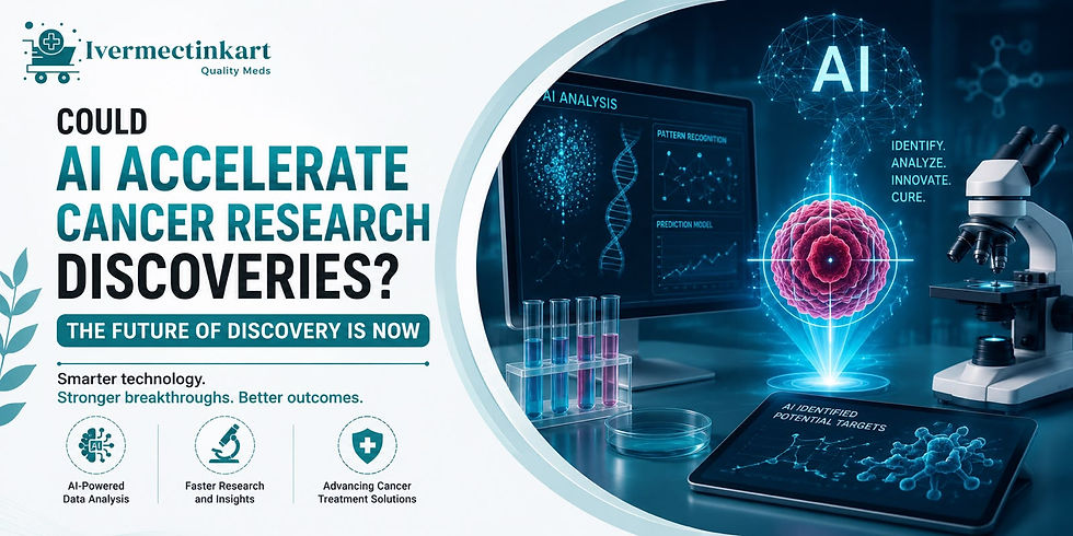 Could AI accelerate cancer research discoveries with advanced medical data analysis – Ivermectinkart