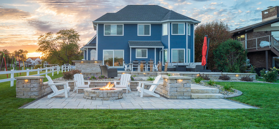 lake Columbia new landscape 