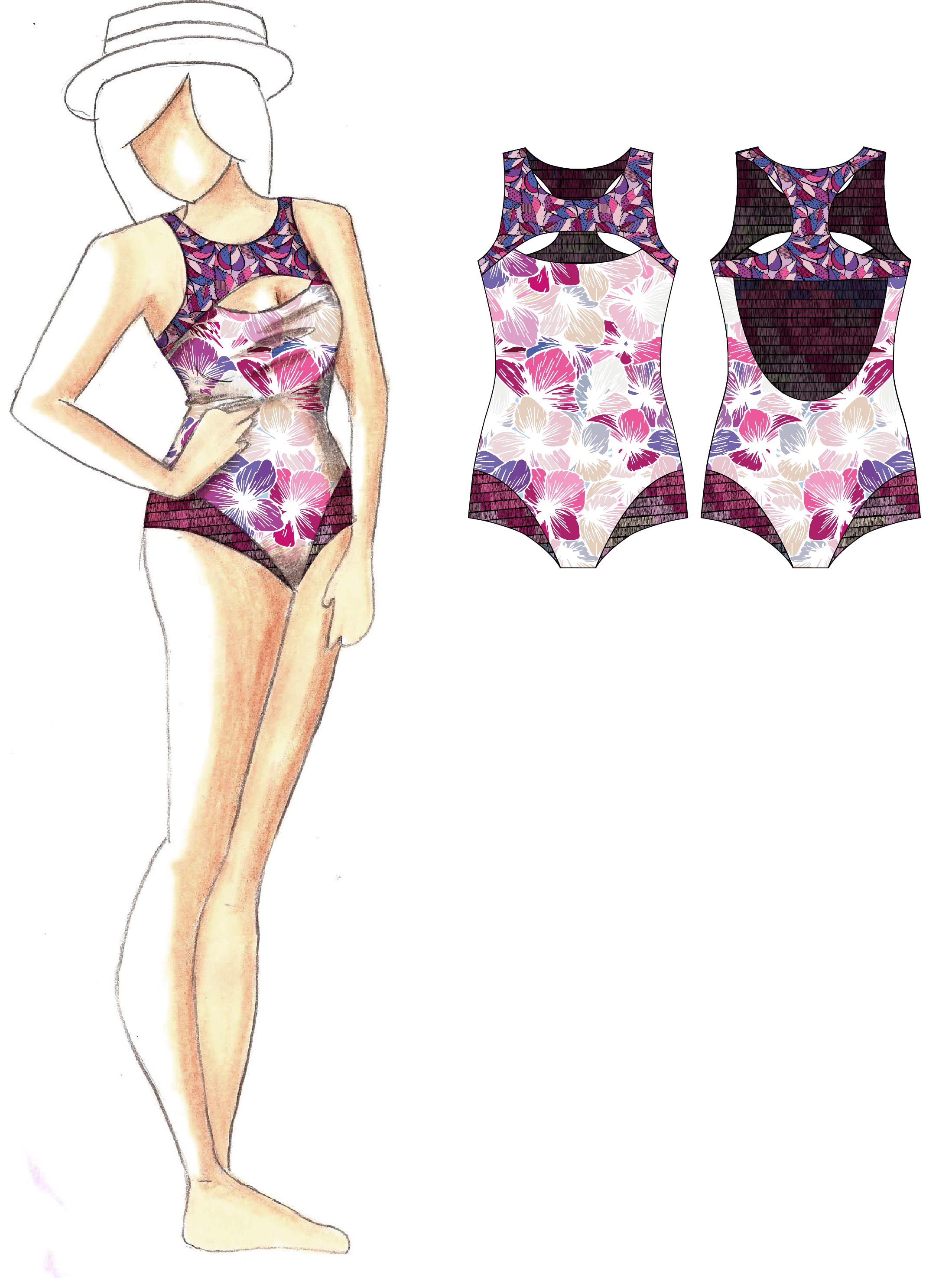 ravenclaw swimsuit