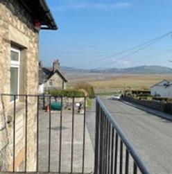 The view from the entrance to Storth Village Hall