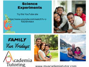 FAMILY FUN FRIDAYS!!