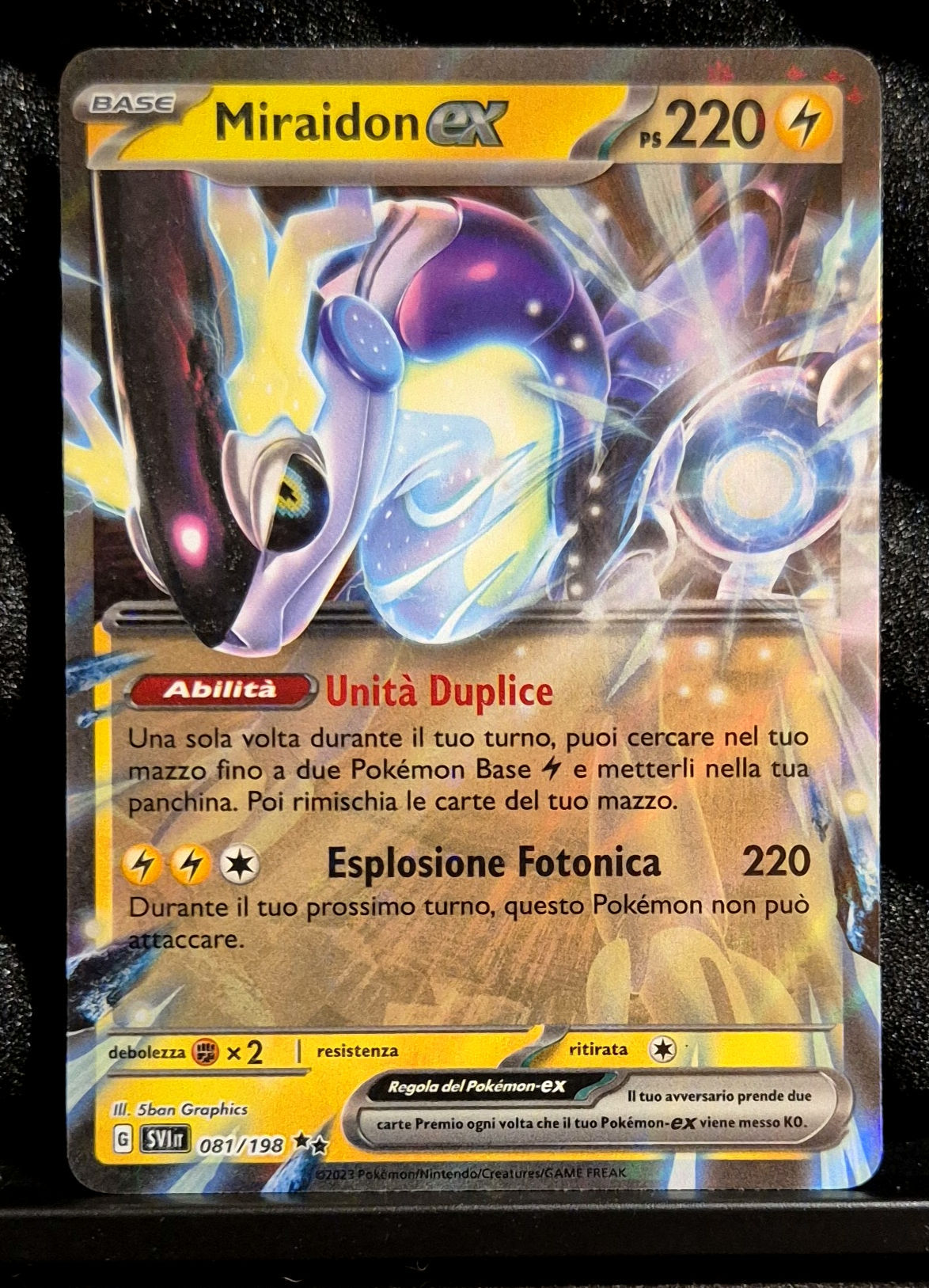 Miraidon Ex (SVI 81)