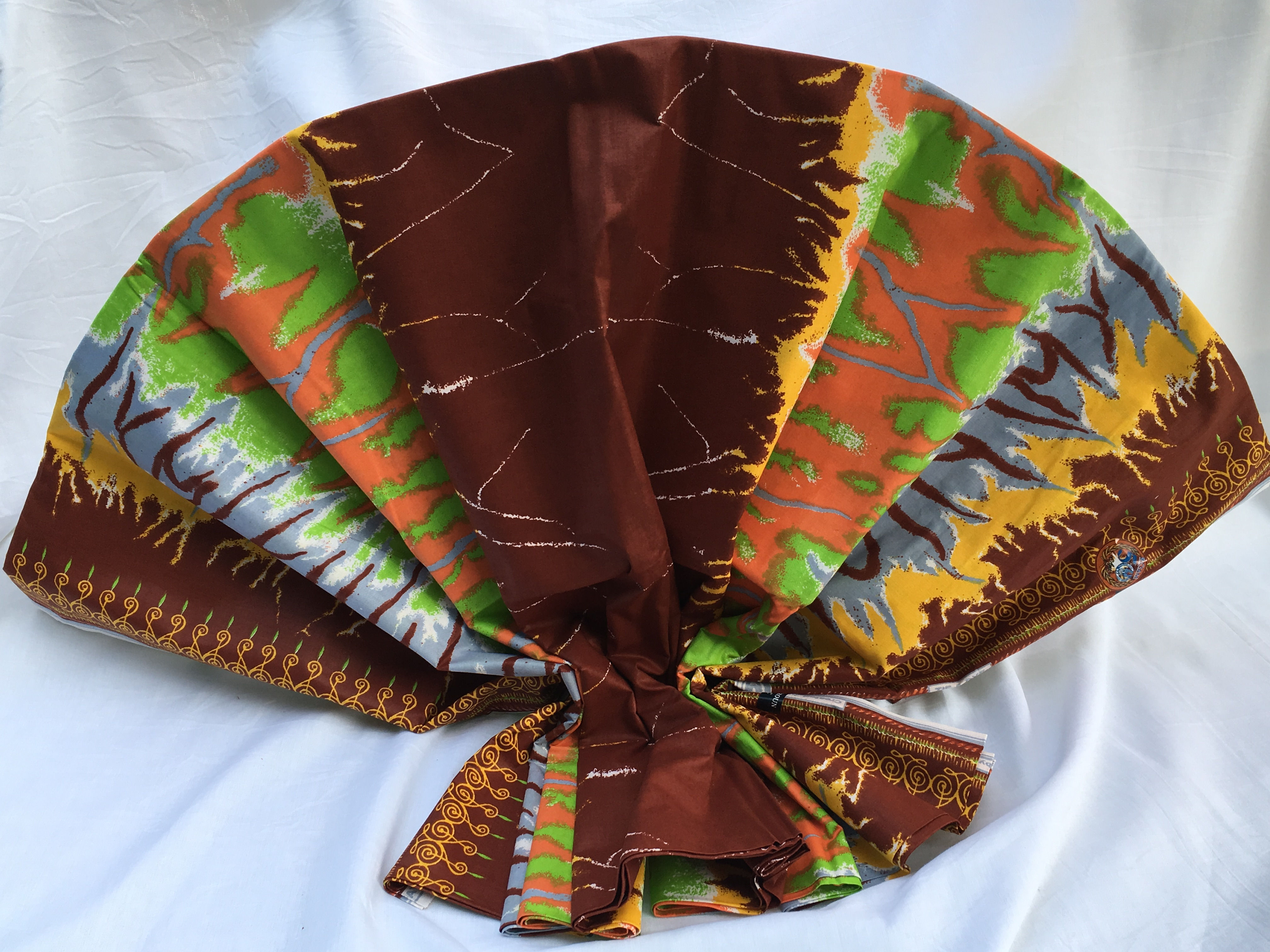 Coupon de wax sans confection vendu au mètre