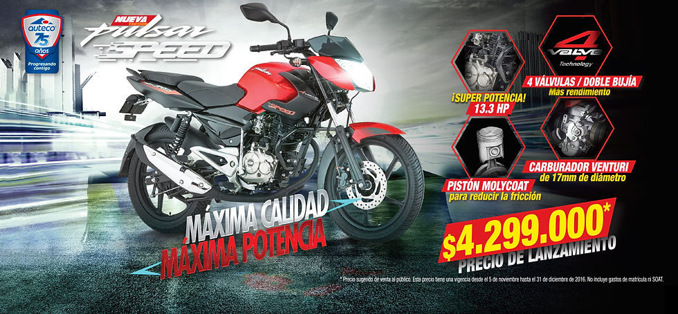 PULSAR SPEED 135
